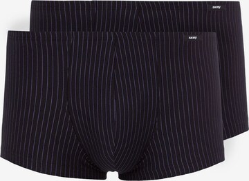 Skiny Boxershorts in Blauw: voorkant