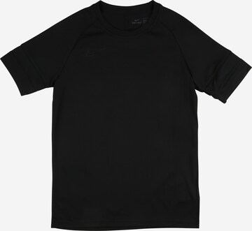 T-Shirt fonctionnel 'Academy' NIKE en noir : devant