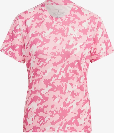 ADIDAS PERFORMANCE T-shirt fonctionnel 'Own the Run Camo' en rose / blanc, Vue avec produit