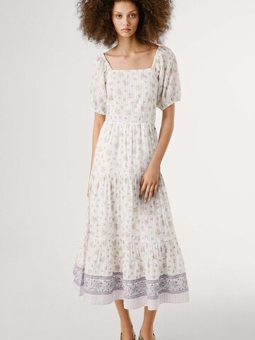 Pepe Jeans Kleid 'Lauren' in Weiß: Vorderseite