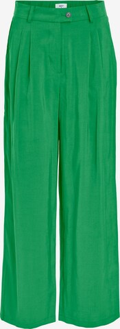 Pantaloni cutați 'Sy' de la OBJECT pe verde: față