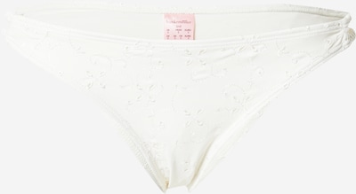 Pantaloncini per bikini 'Broderie' Hunkemöller di colore bianco, Visualizzazione prodotti