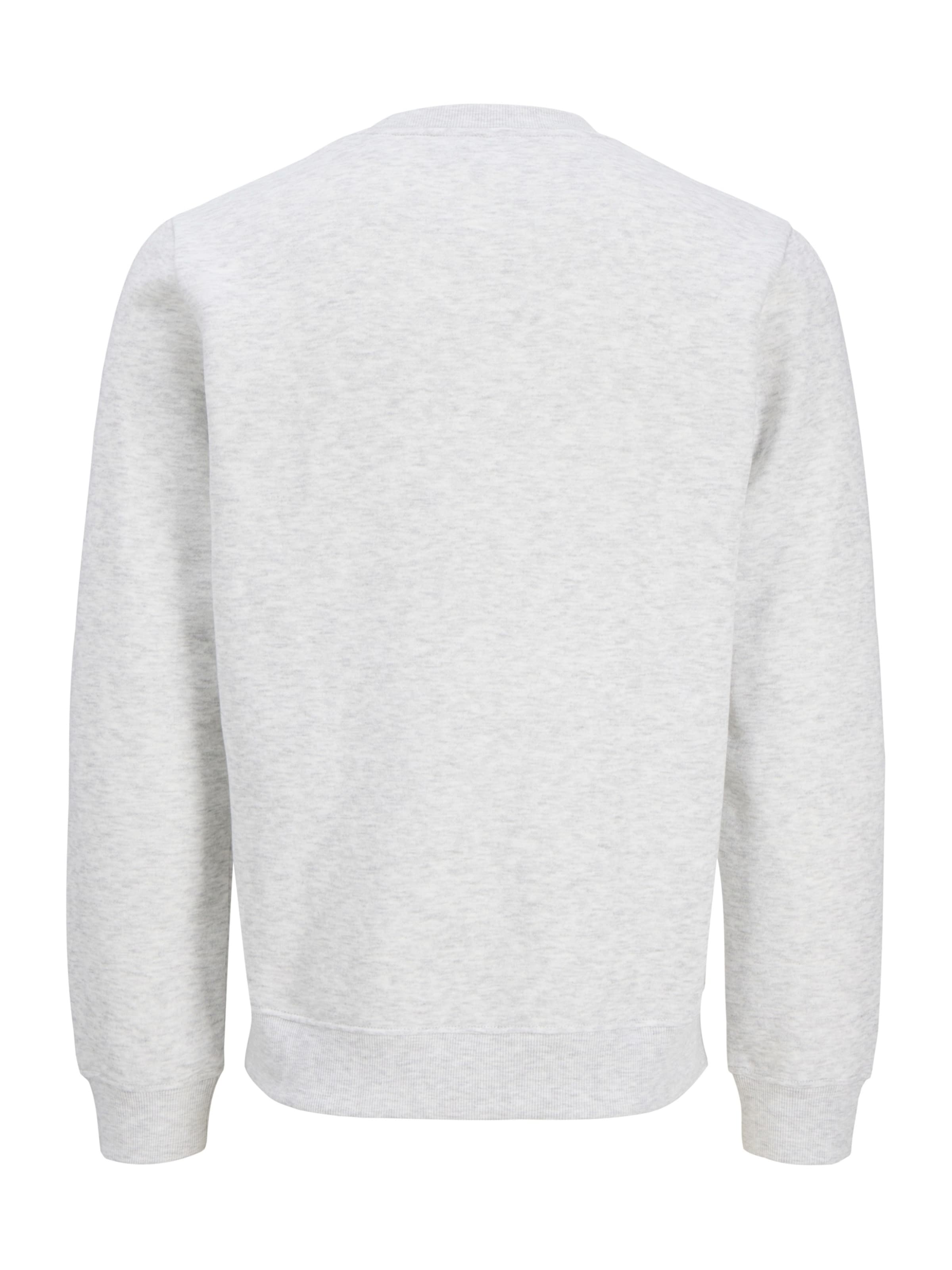 Sweat-shirt 'JJBENSON' JACK & JONES en blanc