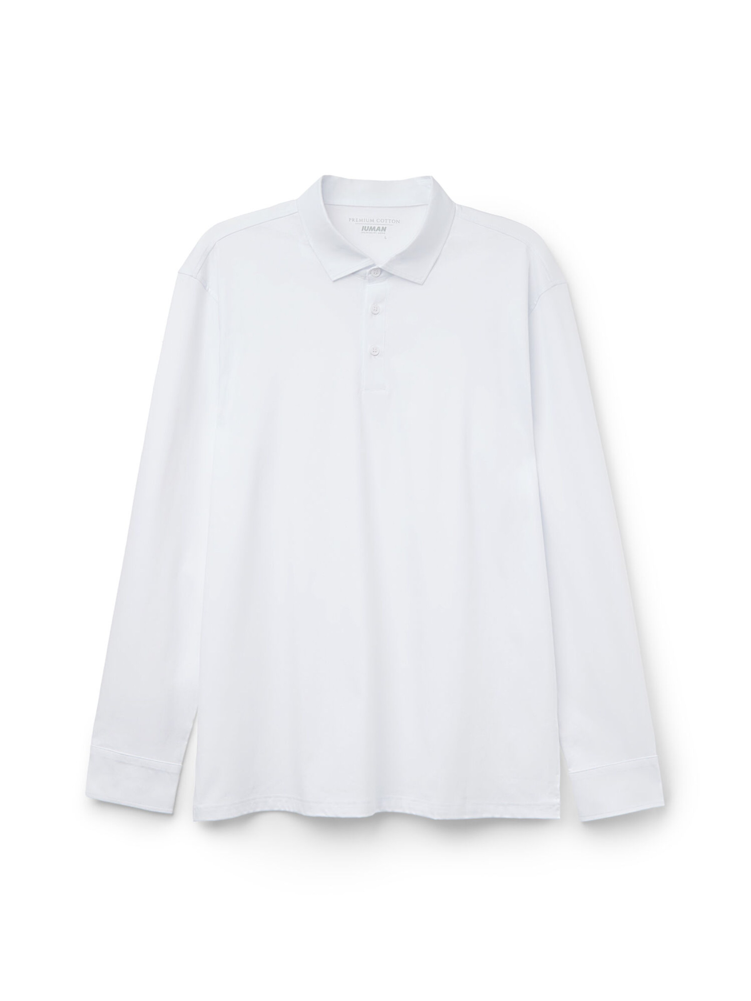 IUMAN Intimissimi Uomo Shirt in Weiß: Vorderseite