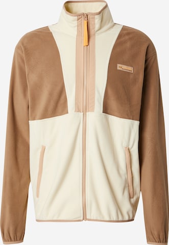 brūns COLUMBIA Funkcionāla flīsa jaka 'Backbowl II': no priekšpuses