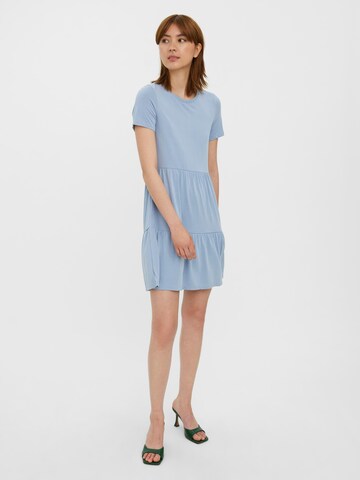 VERO MODA Jurk 'FILLI CALIA' in Blauw