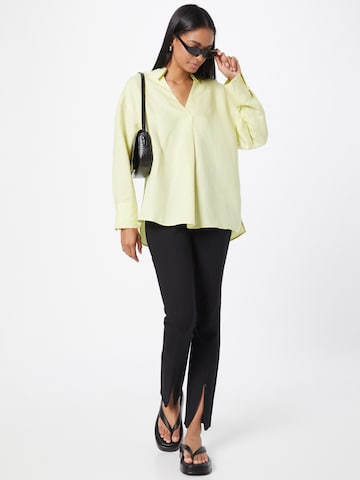 s.Oliver BLACK LABEL Blouse in Yellow