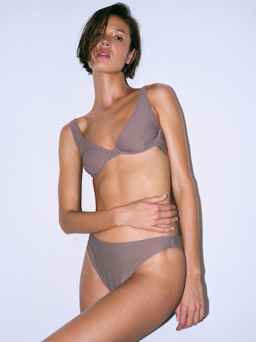 The Set Bikinibroek in Grijs