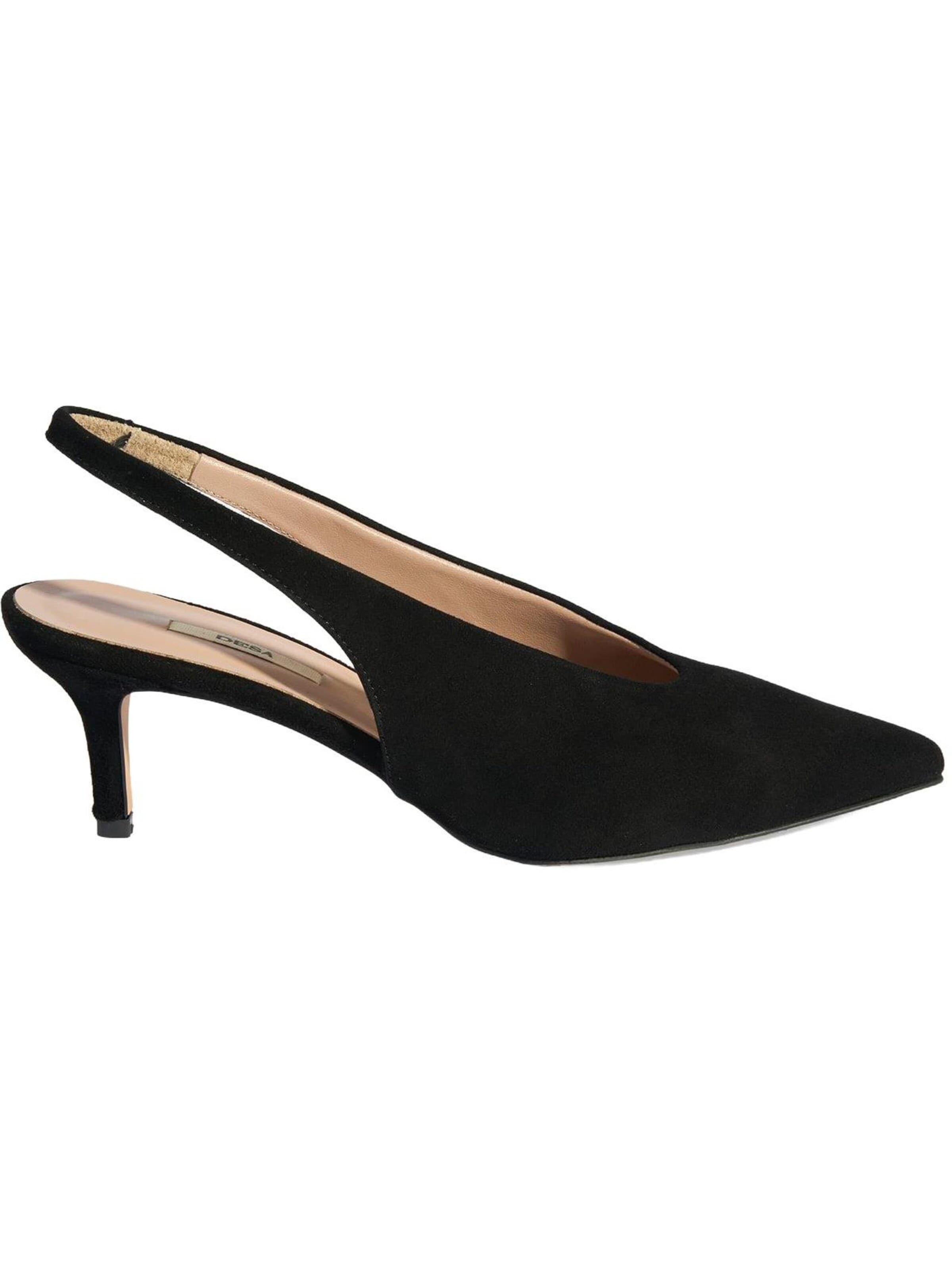 Desa Slingpumps 'High Heels'‌‌‌‌‌ in Schwarz