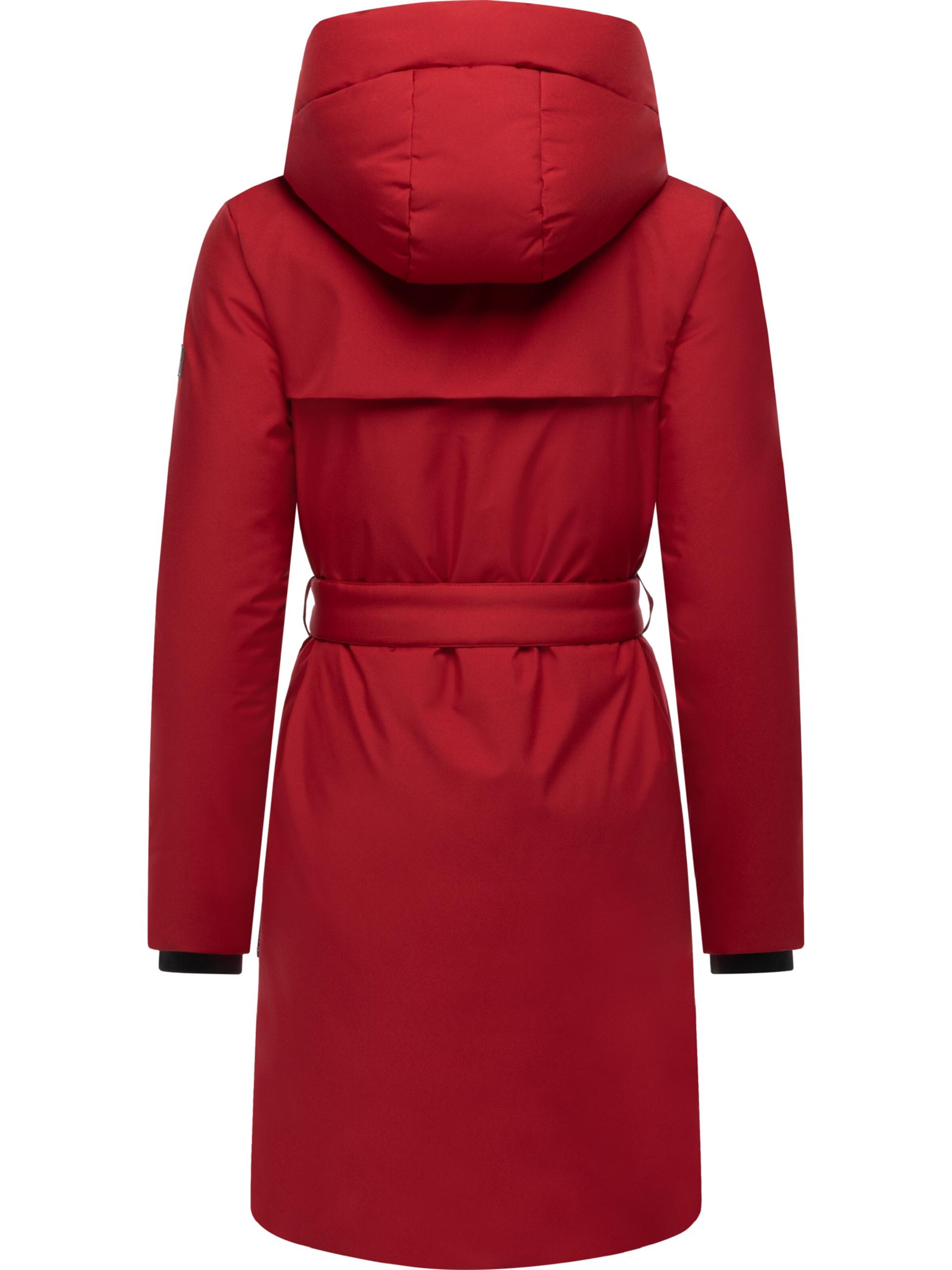 NAVAHOO Mantel 'Gipfelspass XIV' in Rot