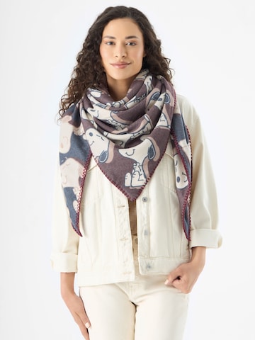 Foulard CODELLO en bleu : devant