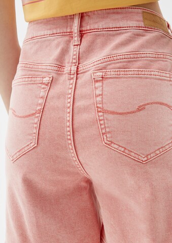 QS Regular Jeans in Roze