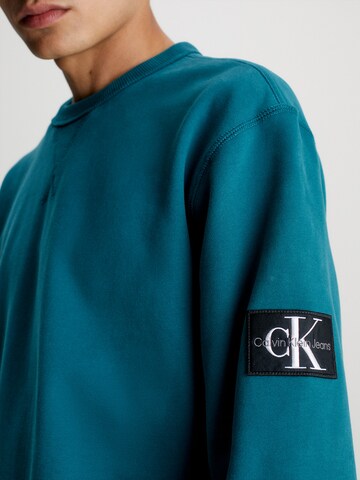 Calvin Klein Jeans Sweatshirt in Blue