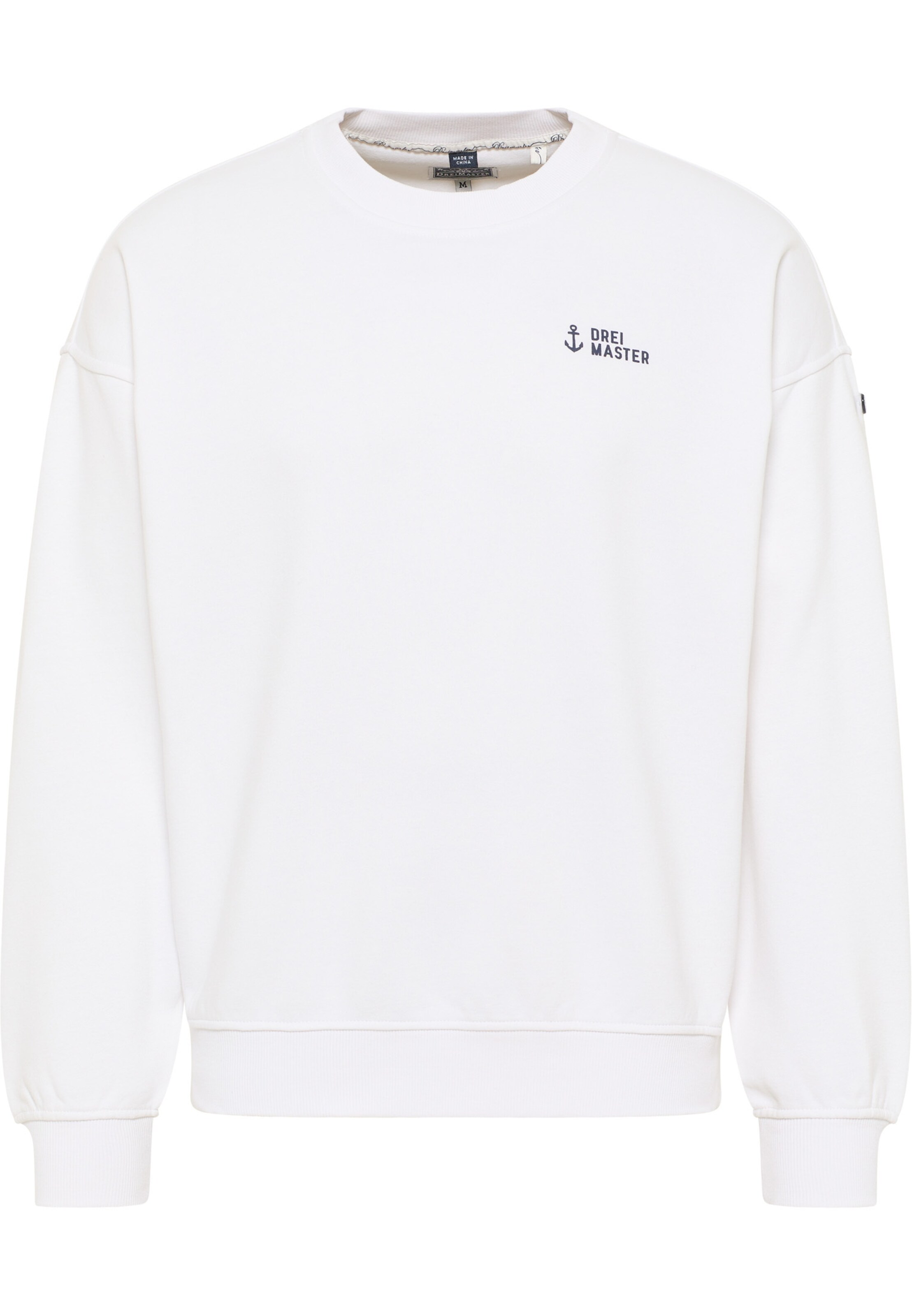 DreiMaster Maritim Mikina – bílá: přední strana