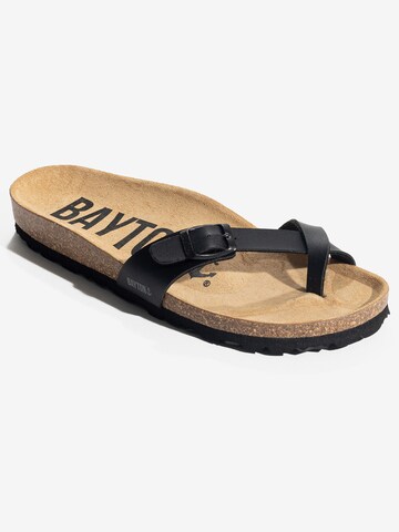 Bayton T-Bar Sandals 'JUNON' in Black