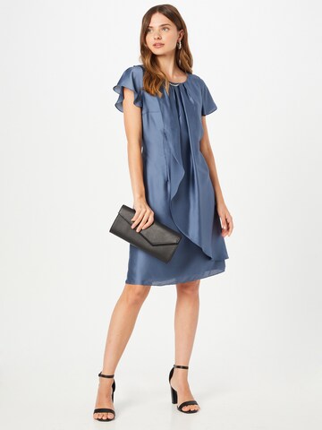 Robe de cocktail SWING en bleu