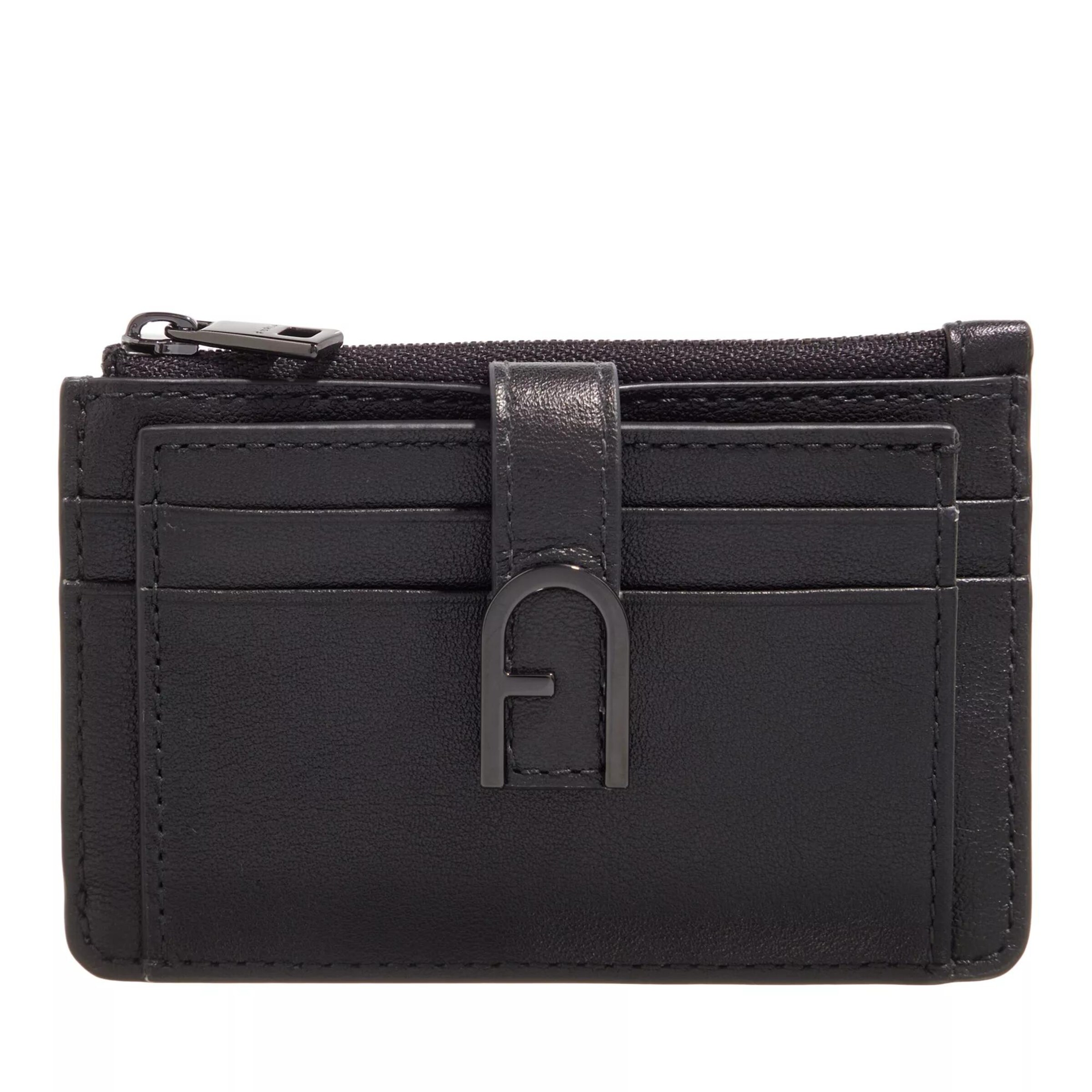 FURLA Kartenetui in Schwarz: Vorderseite