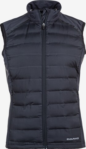 Gilet de sport 'Reitta' ENDURANCE en noir : devant