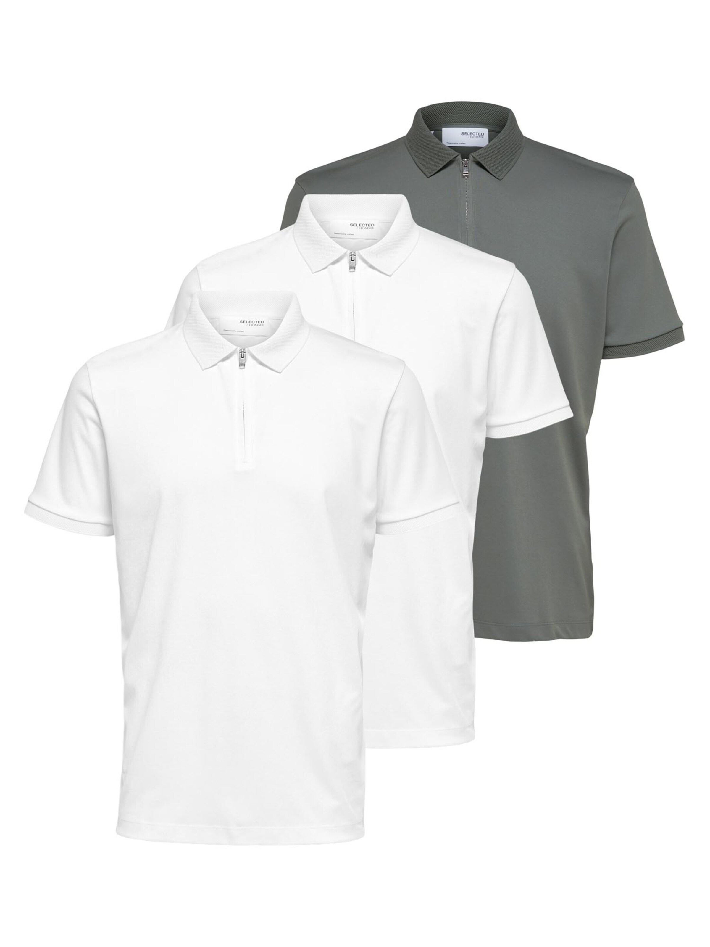 SELECTED Shirt 'Fave' in Green: front