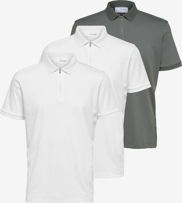SELECTED Shirt 'Fave' in Green: front