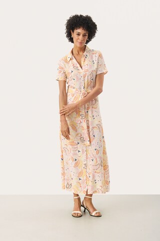 Robe 'RoselilPW' Part Two en beige : devant