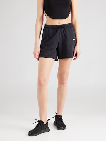 Regular Pantalon de sport COLUMBIA en noir : devant