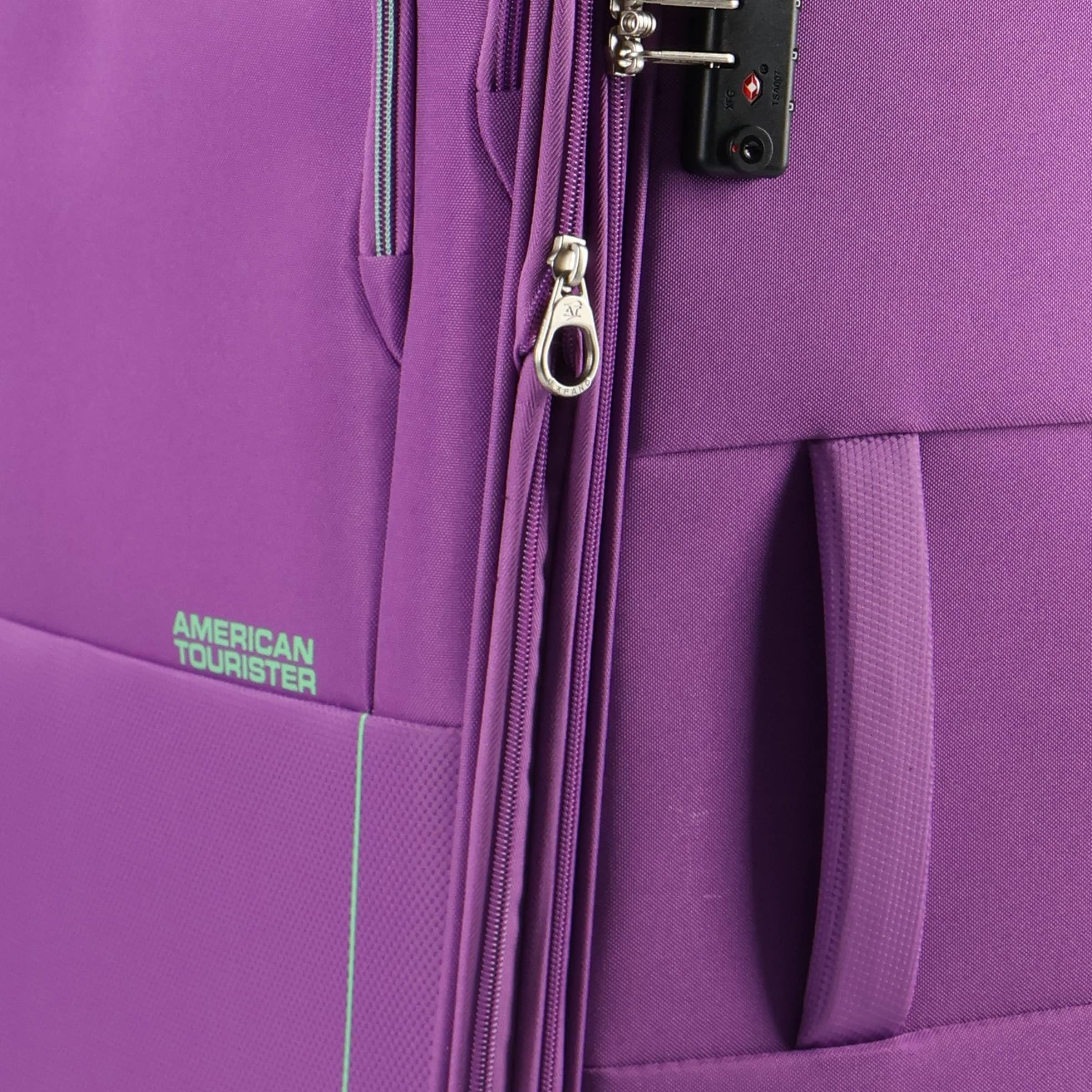 American Tourister Suitcase set 'Air Wave' in Purple