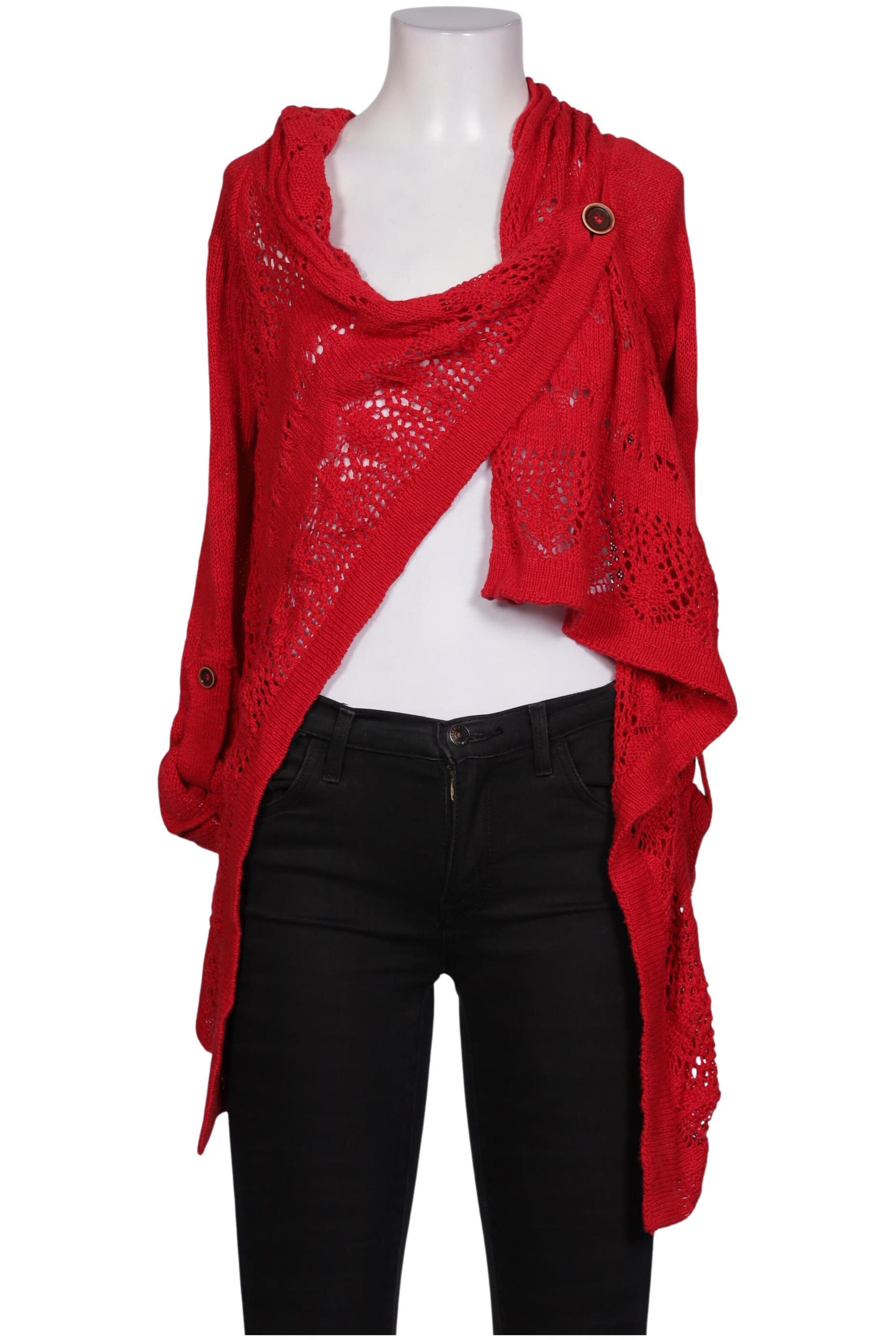 OBJECT Strickjacke XS in Rot: Vorderseite