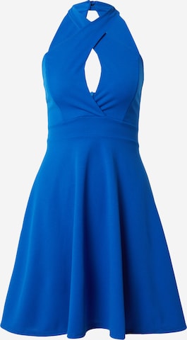WAL G. Koktejlové šaty 'OFRI' – modrá: přední strana