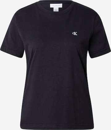 Calvin Klein Jeans Tričko 'Archive' - Čierna: predná strana