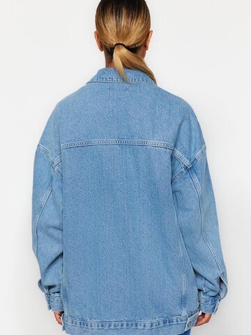 Trendyol Between-season jacket in Blue