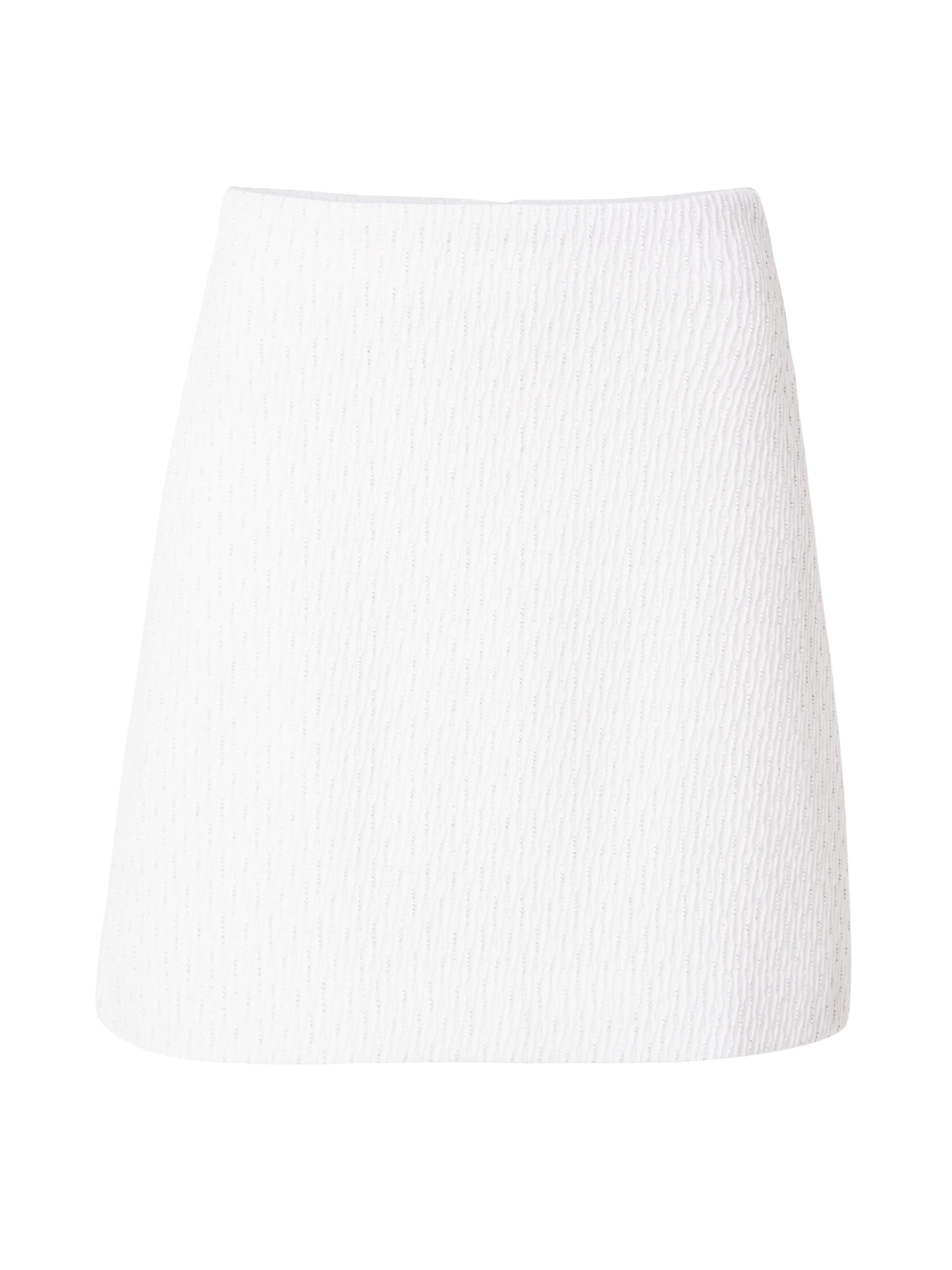 Jupe 'Nadia' MSCH COPENHAGEN en blanc : devant