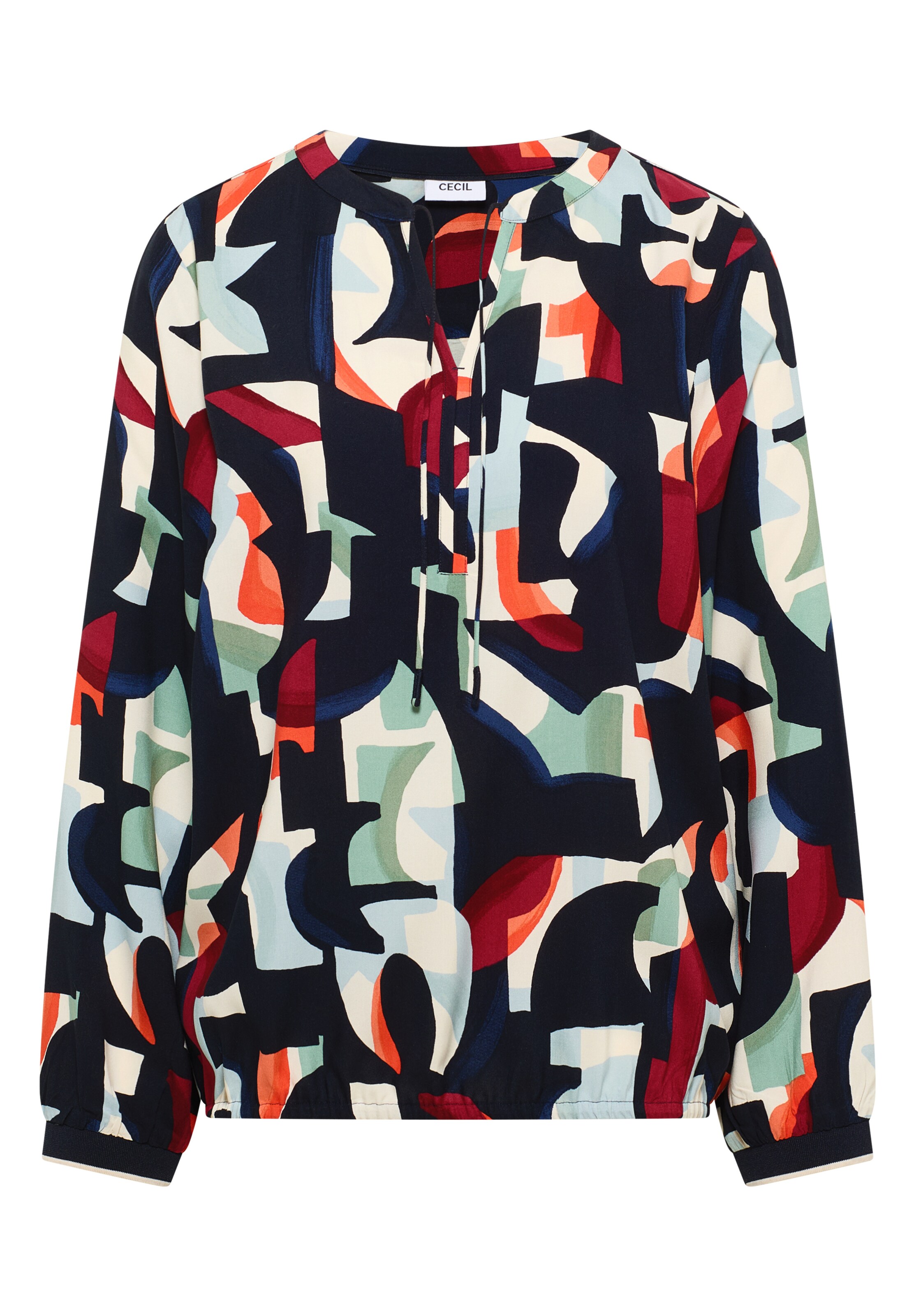 CECIL Blouse in Blue: front