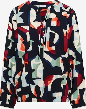 CECIL Blouse in Blue: front