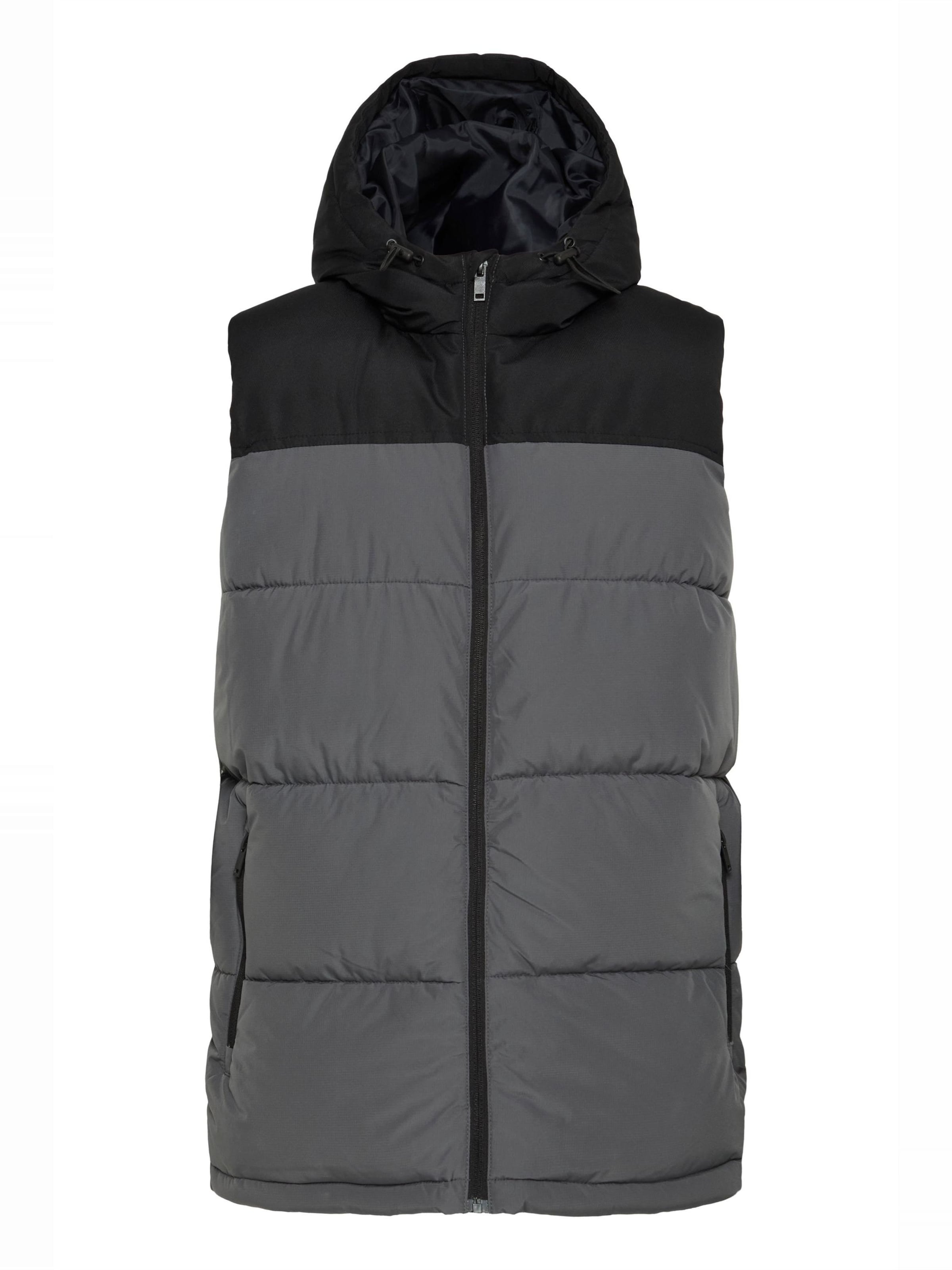 BLEND Bodywarmer 'Hmbank' in Grijs: voorkant