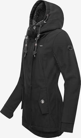 Ragwear Weatherproof jacket 'Monadde' in Black