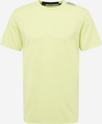 ADIDAS SPORTSWEAR Funkcionalna majica 'Designed for Training' | zelena barva: sprednja stran
