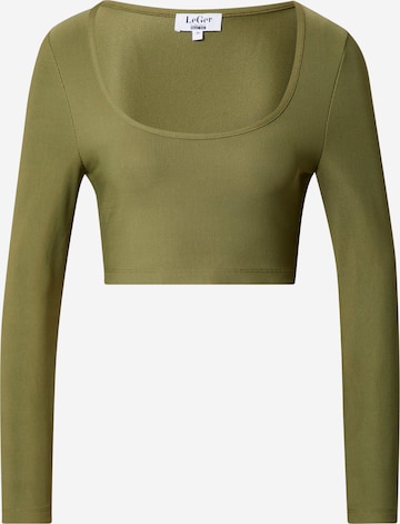 LeGer by Lena Gercke - Camiseta 'Suzi' en verde: frente