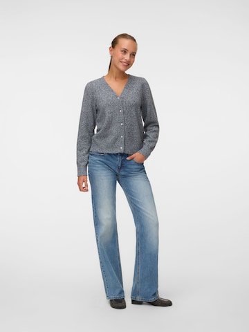 VERO MODA Gebreid vest 'VMDoffy' in Grijs