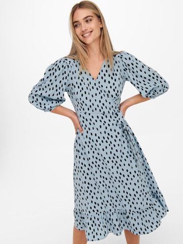 Robe 'Olivia' ONLY en bleu : devant