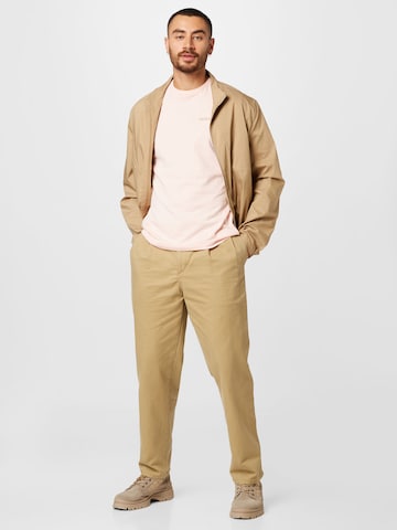 Dockers regular Bukser med lægfolder 'KHAKI' i beige