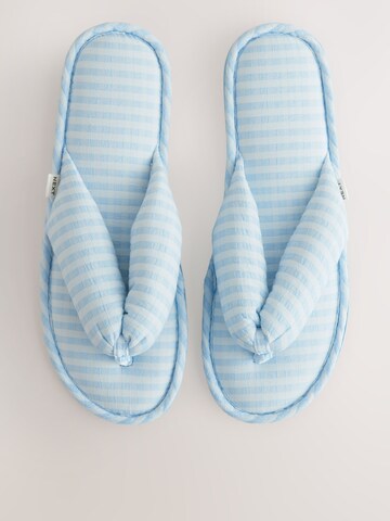 Next T-bar sandals in Blue