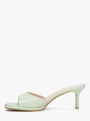 Estro Pantolette '247-9635'‌‌‌‌‌‌‌‌‌‌ in Grün: Vorderseite