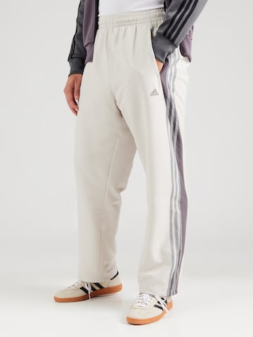 ADIDAS ORIGINALS Свободный крой Штаны 'CLIMA' в Белый: спереди