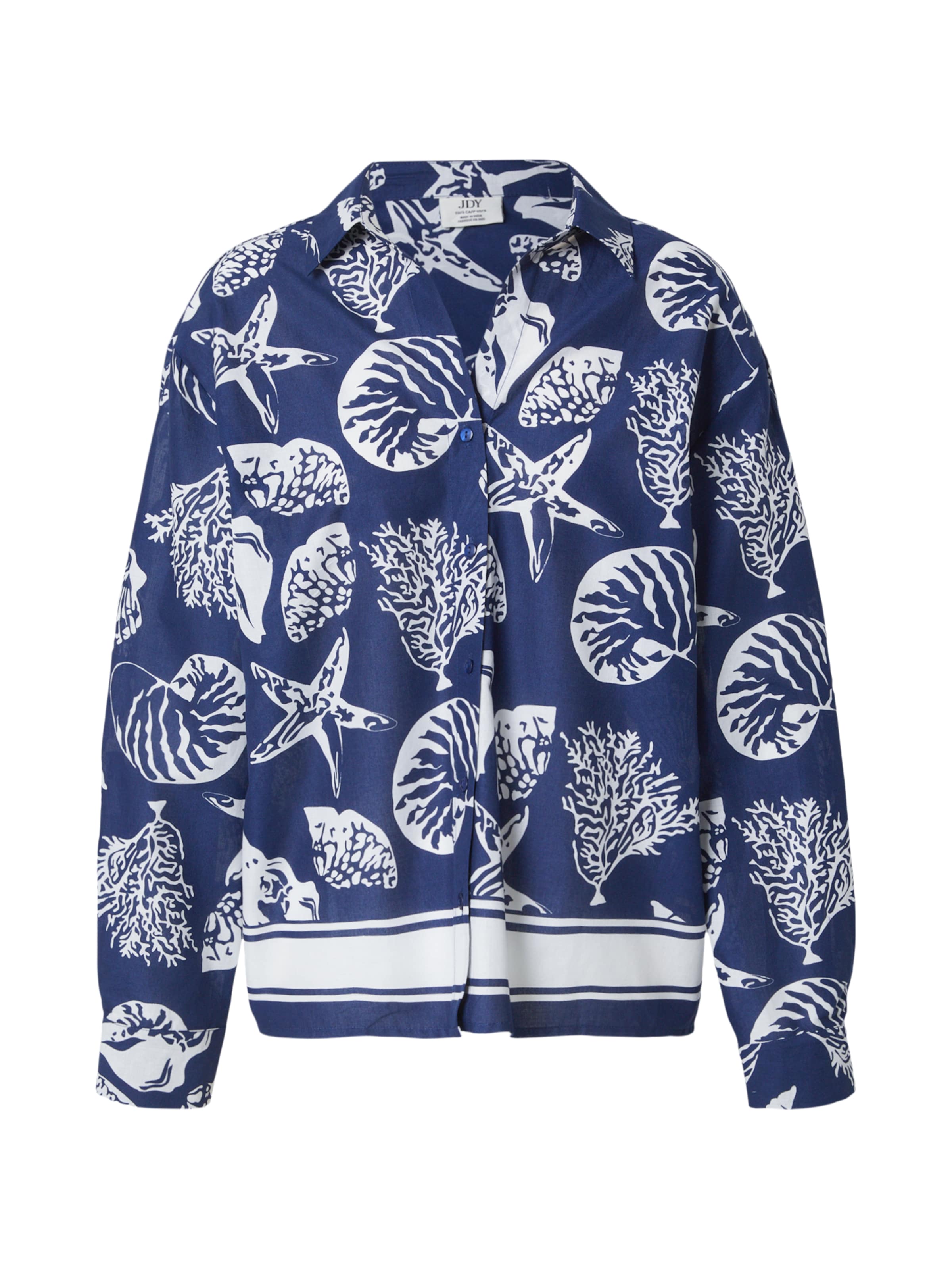 Chemisier 'JDYANNA' JDY en bleu : devant