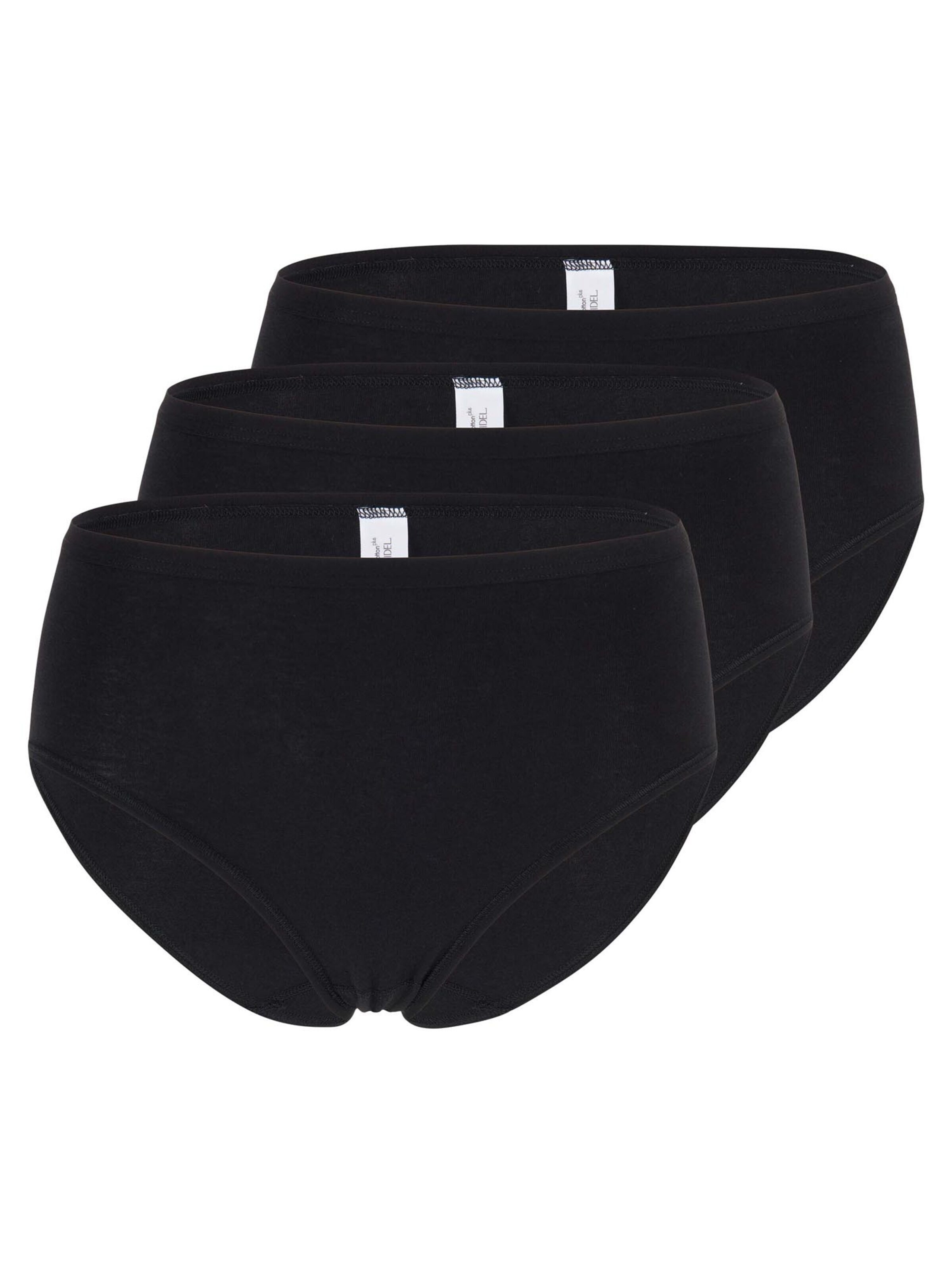 SPEIDEL Slip 'bio.cotton Plus' in Black: front