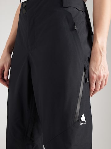 BURTONregular Sportske hlače 'RSRV' - crna boja