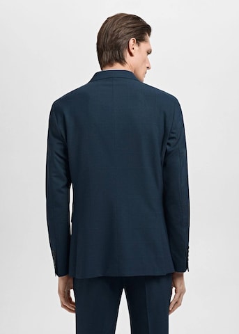 MANGO MAN Regular fit Suit Jacket 'Paris' in Blue