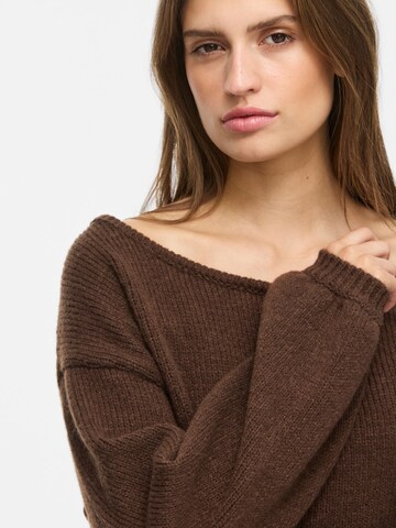 Pull-over 'NMBellis' Noisy may en marron