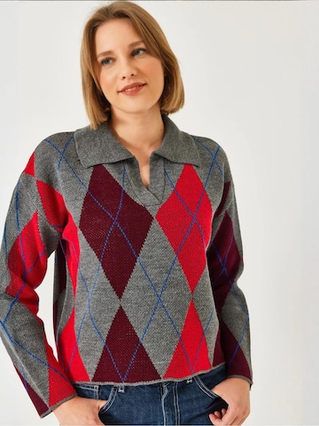 Bianco Lucci - Pullover em cinzento